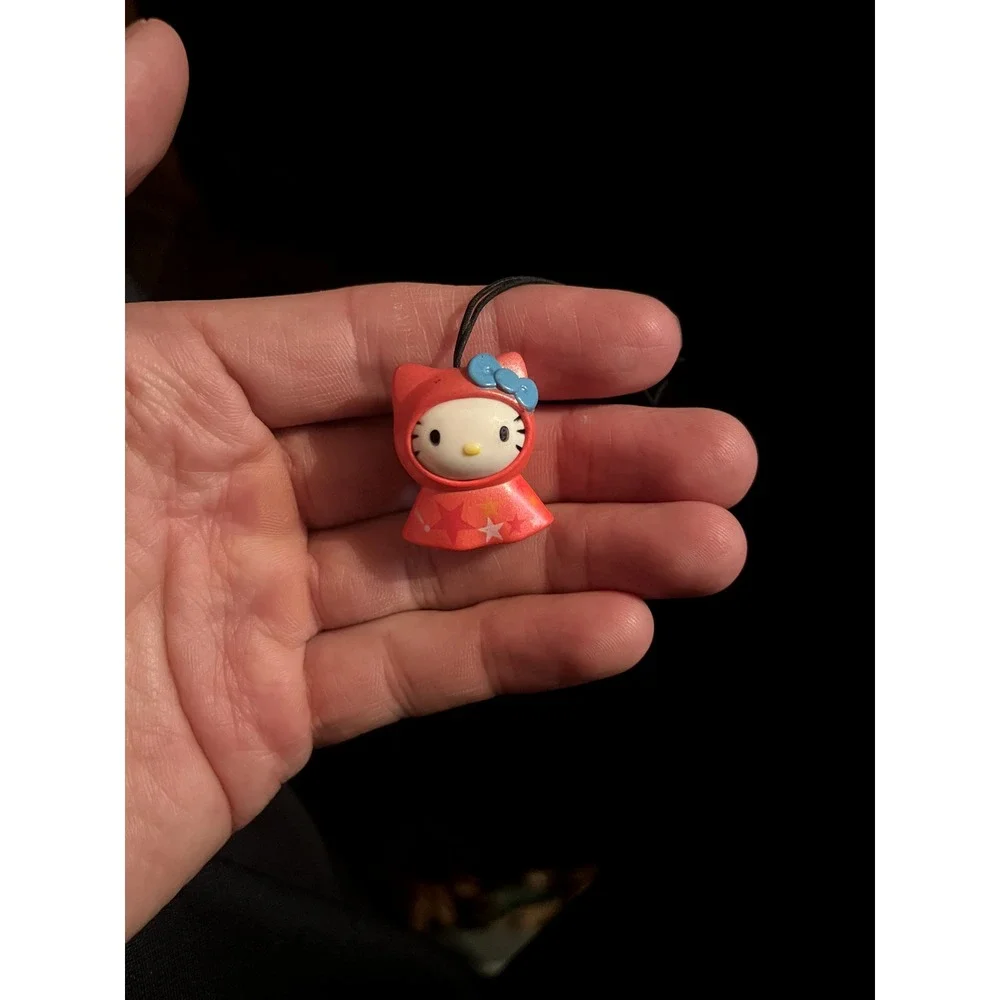 Vintage Sanrio Onegai Hello Kitty Teru Teru Mascot Phone Strap